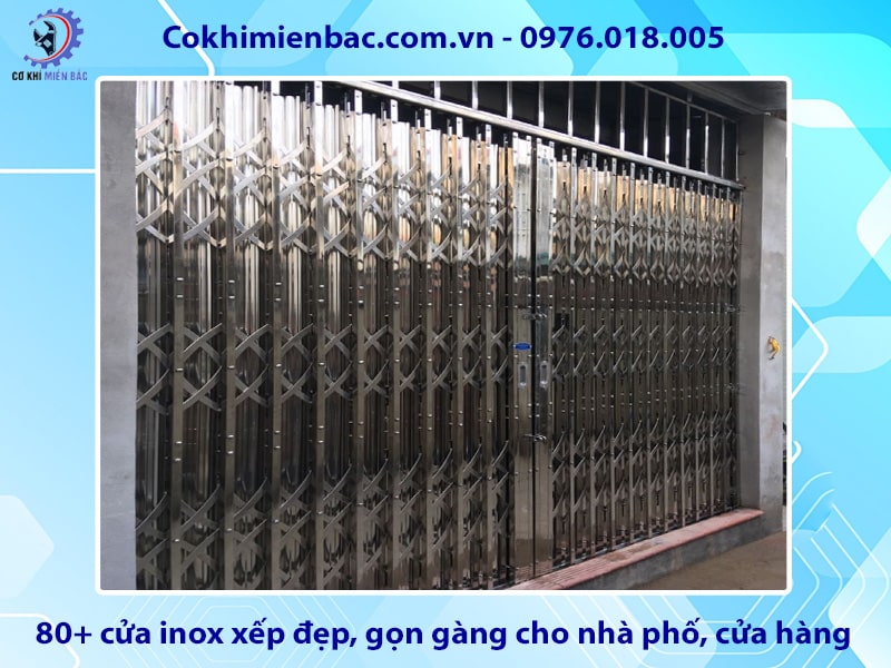 80+ cửa inox xếp đẹp, gọn gàng cho nhà phố, cửa hàng, kho xưởng 80+ cửa inox xếp đẹp, gọn gàng cho nhà phố, cửa hàng, kho xưởng
