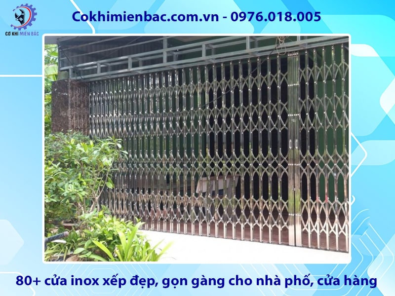 80+ cửa inox xếp đẹp, gọn gàng cho nhà phố, cửa hàng, kho xưởng 80+ cửa inox xếp đẹp, gọn gàng cho nhà phố, cửa hàng, kho xưởng