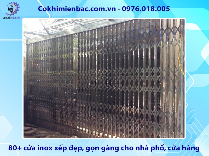 80+ cửa inox xếp đẹp, gọn gàng cho nhà phố, cửa hàng, kho xưởng 80+ cửa inox xếp đẹp, gọn gàng cho nhà phố, cửa hàng, kho xưởng