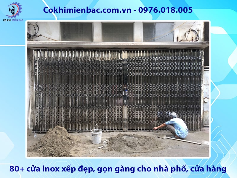 80+ cửa inox xếp đẹp, gọn gàng cho nhà phố, cửa hàng, kho xưởng 80+ cửa inox xếp đẹp, gọn gàng cho nhà phố, cửa hàng, kho xưởng