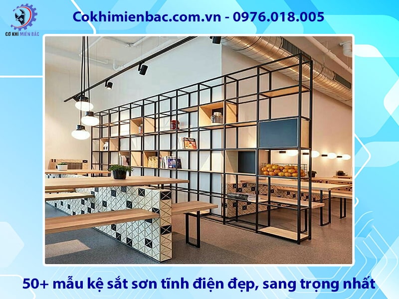 50+ mẫu kệ sắt sơn tĩnh điện đẹp, sang trọng nhất 2025