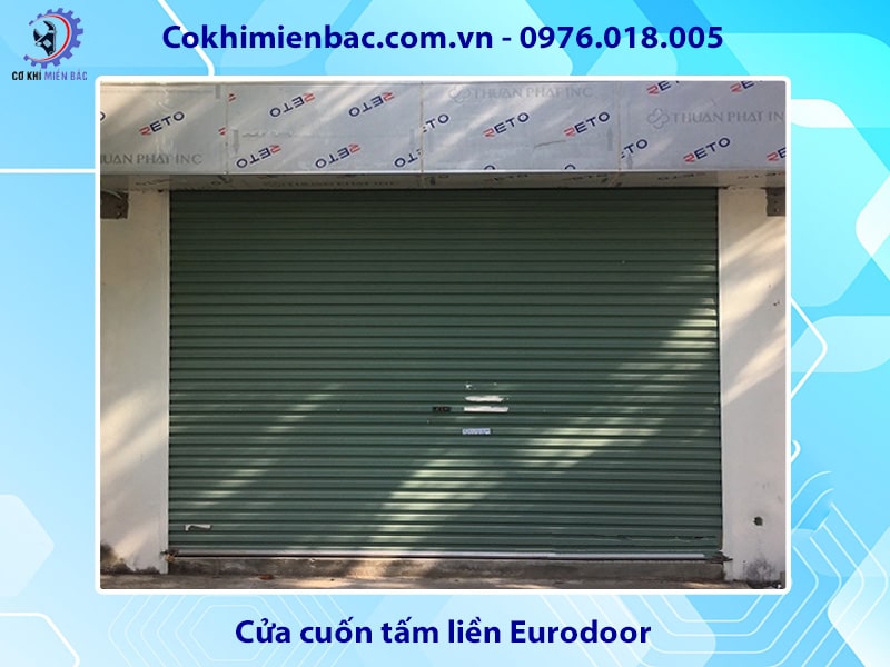 Cửa cuốn tấm liền Eurodoor