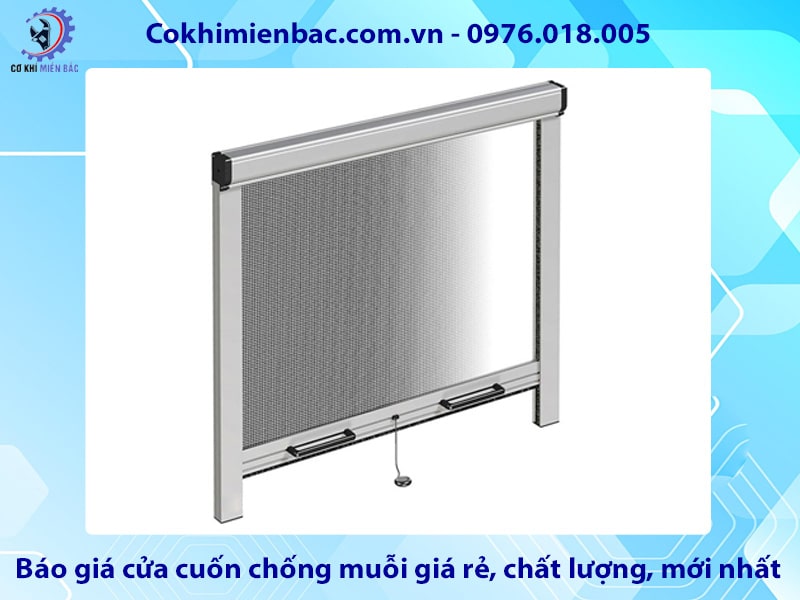 Báo giá cửa cuốn chống muỗi giá rẻ, chất lượng, mới nhất 2025