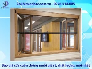 Báo giá cửa cuốn chống muỗi giá rẻ, chất lượng, mới nhất 2025