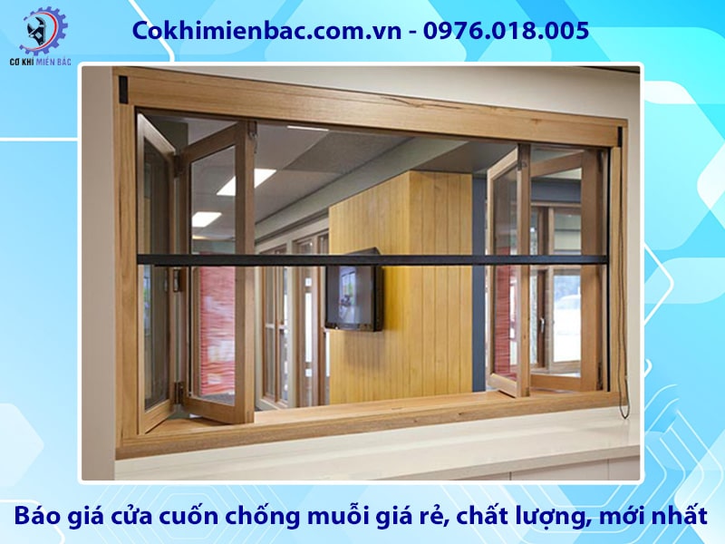 Báo giá cửa cuốn chống muỗi giá rẻ, chất lượng, mới nhất 2025