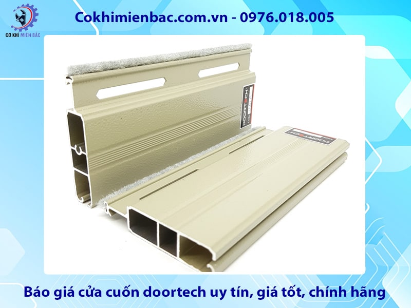 Báo giá cửa cuốn doortech uy tín, giá tốt, chính hãng