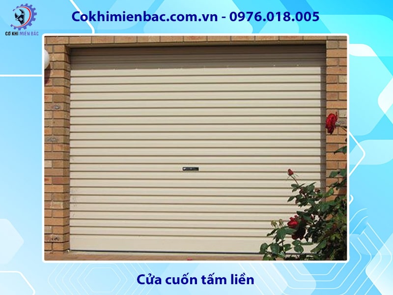 Cửa cuốn Austdoor tấm liền Cửa cuốn Austdoor tấm liền
