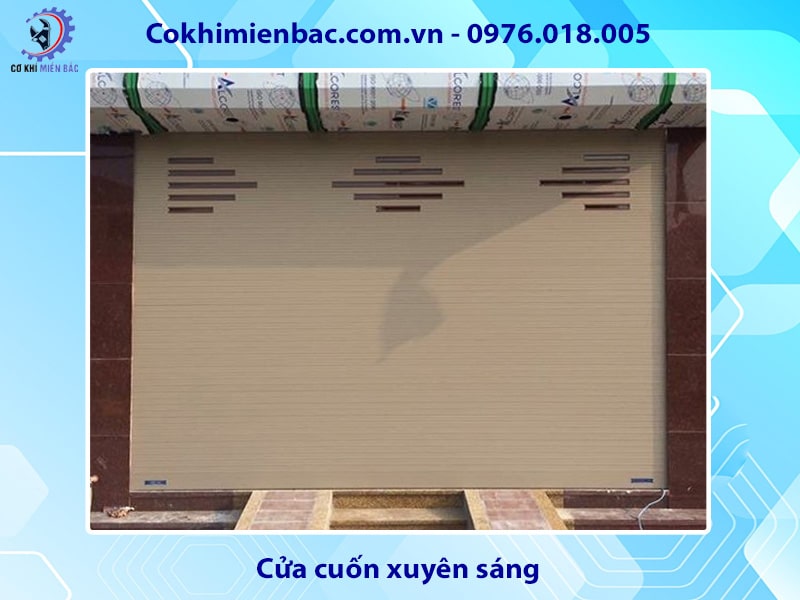 Cửa cuốn xuyên sáng Austdoor Cửa cuốn xuyên sáng Austdoor