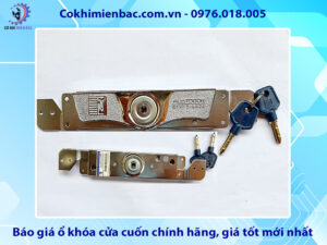 Báo giá ổ khóa cửa cuốn chính hãng, giá tốt mới nhất 2025