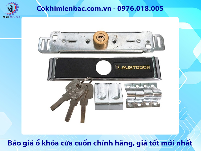 Báo giá ổ khóa cửa cuốn chính hãng, giá tốt mới nhất 2025
