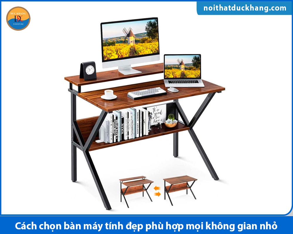 Bàn máy tính đẹp chữ K chân sắt, mặt bàn gỗ công nghiệp cao cấp – BTNDK22 Bàn máy tính đẹp chữ K chân sắt, mặt bàn gỗ công nghiệp cao cấp – BTNDK22