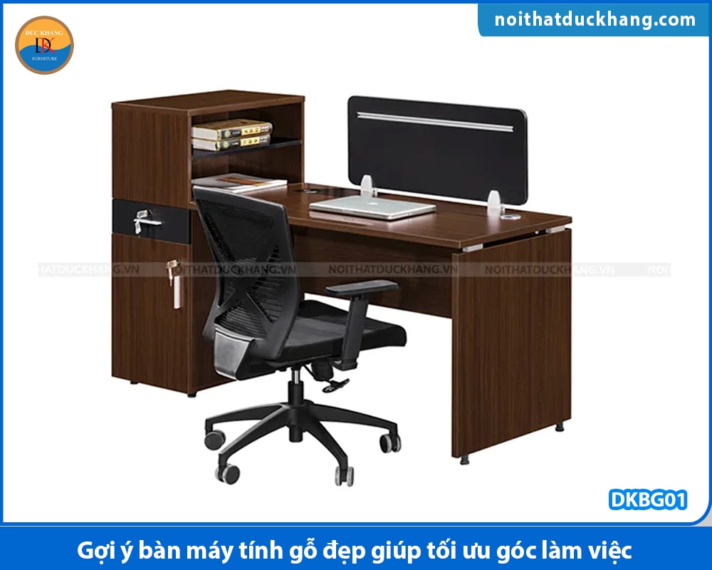 Gợi ý bàn máy tính gỗ đẹp giúp tối ưu góc làm việc