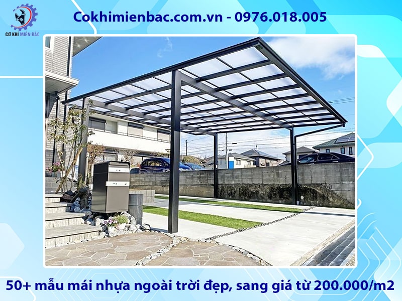 50+ mẫu mái nhựa ngoài trời đẹp, sang trọng giá từ 200.000/m2 50+ mẫu mái nhựa ngoài trời đẹp, sang trọng giá từ 200.000/m2