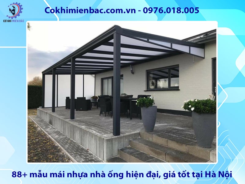 88+ mẫu mái nhựa nhà ống hiện đại, giá tốt tại Hà Nội