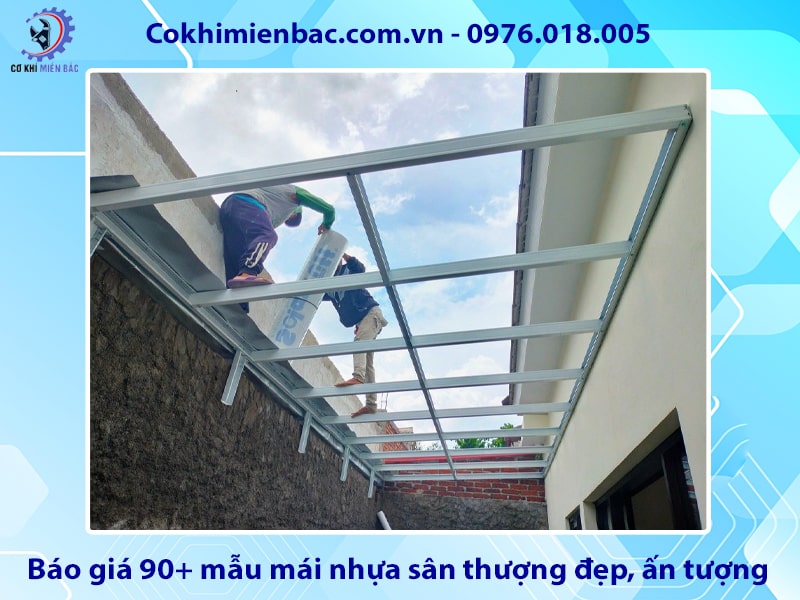 Báo giá 90+ mẫu mái nhựa sân thượng đẹp, ấn tượng Báo giá 90+ mẫu mái nhựa sân thượng đẹp, ấn tượng