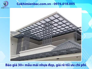 Báo giá 30+ mẫu mái nhựa đẹp, giá rẻ tối ưu chi phí 2026
