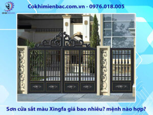 Sơn cửa sắt màu Xingfa giá bao nhiêu? mệnh nào hợp?