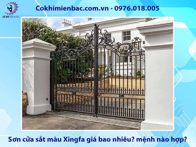 Sơn cửa sắt màu Xingfa giá bao nhiêu? mệnh nào hợp?