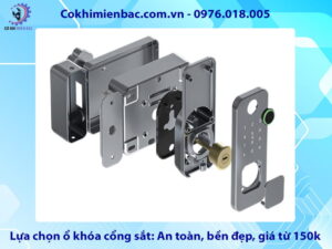 Lựa chọn ổ khóa cổng sắt: An toàn, bền đẹp, giá từ 150k