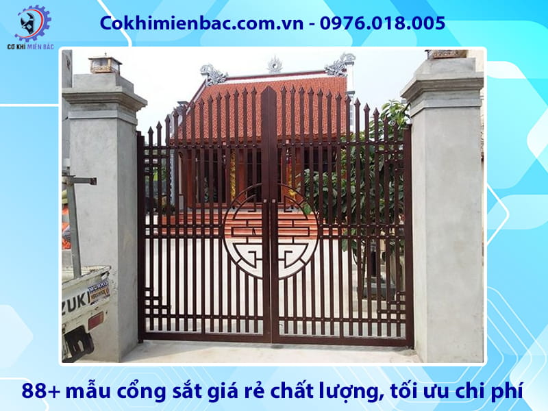 88+ mẫu cổng sắt giá rẻ chất lượng, tối ưu chi phí năm 2026