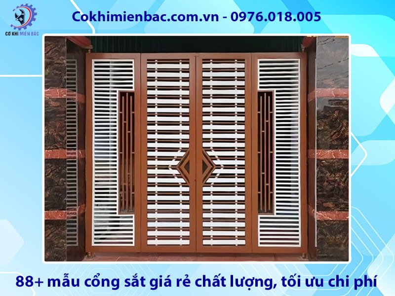 88+ mẫu cổng sắt giá rẻ chất lượng, tối ưu chi phí năm 2026