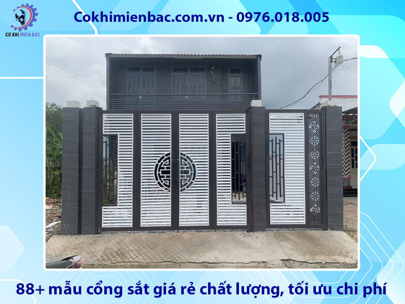 88+ mẫu cổng sắt giá rẻ chất lượng, tối ưu chi phí năm 2026