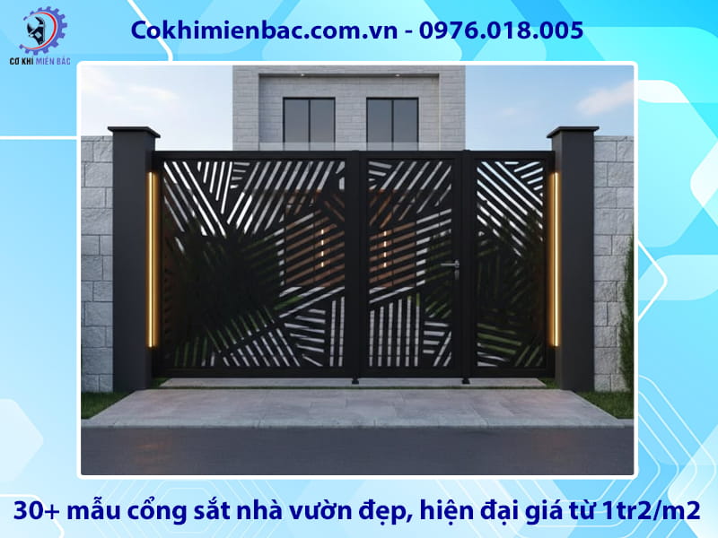 30+ mẫu cổng sắt nhà vườn đẹp, hiện đại giá từ 1tr2/m2 30+ mẫu cổng sắt nhà vườn đẹp, hiện đại giá từ 1tr2/m2