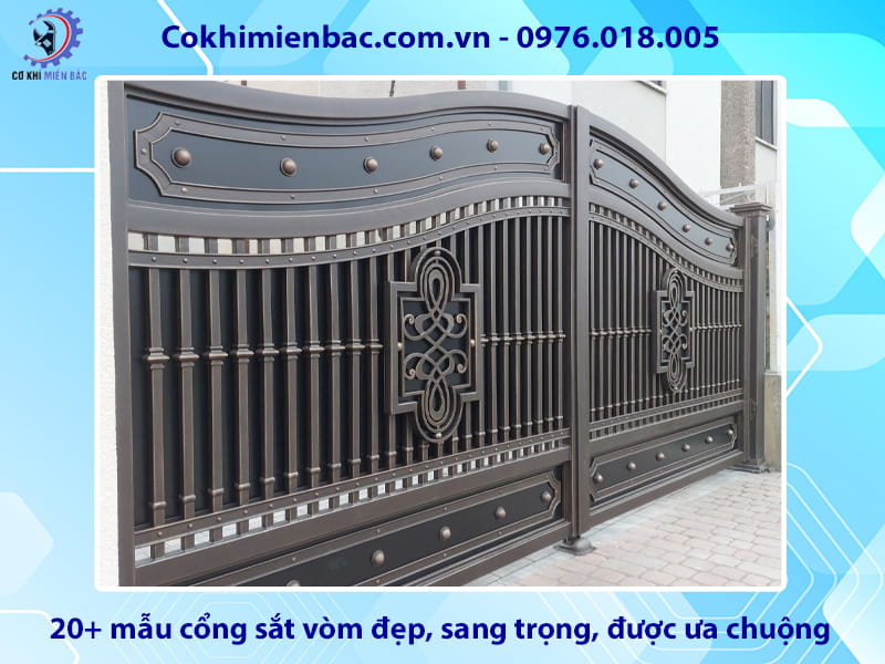 20+ mẫu cổng sắt vòm đẹp, sang trọng, được ưa chuộng nhất 20+ mẫu cổng sắt vòm đẹp, sang trọng, được ưa chuộng nhất