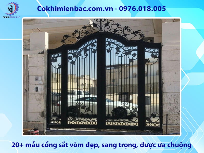 20+ mẫu cổng sắt vòm đẹp, sang trọng, được ưa chuộng nhất 20+ mẫu cổng sắt vòm đẹp, sang trọng, được ưa chuộng nhất