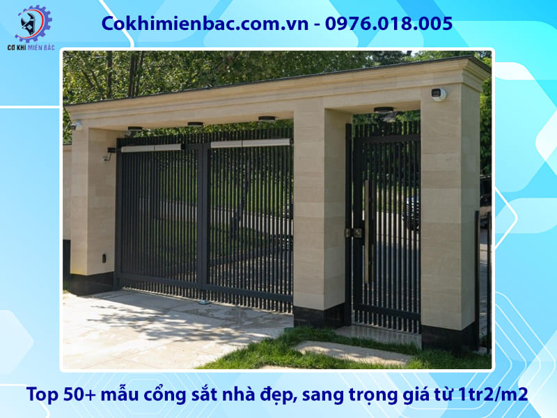 Top 50+ mẫu cổng sắt nhà đẹp, sang trọng giá từ 1tr2/m2 Top 50+ mẫu cổng sắt nhà đẹp, sang trọng giá từ 1tr2/m2