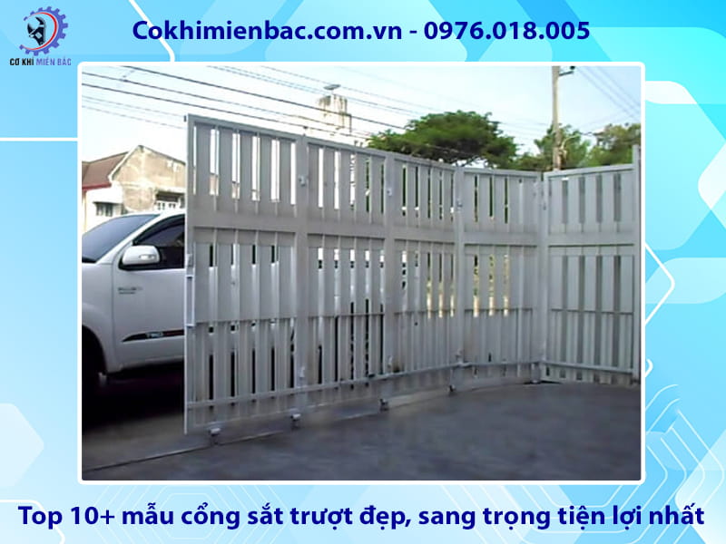 Top 10+ mẫu cổng sắt trượt đẹp, sang trọng tiện lợi nhất Top 10+ mẫu cổng sắt trượt đẹp, sang trọng tiện lợi nhất