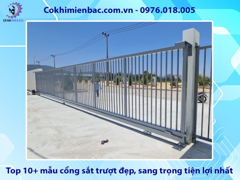 Top 10+ mẫu cổng sắt trượt đẹp, sang trọng tiện lợi nhất Top 10+ mẫu cổng sắt trượt đẹp, sang trọng tiện lợi nhất