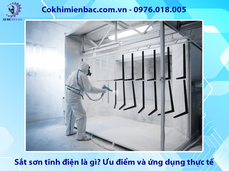 Sắt sơn tĩnh điện là gì? Ưu điểm và ứng dụng thực tế