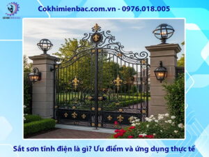 Sắt sơn tĩnh điện là gì? Ưu điểm và ứng dụng thực tế