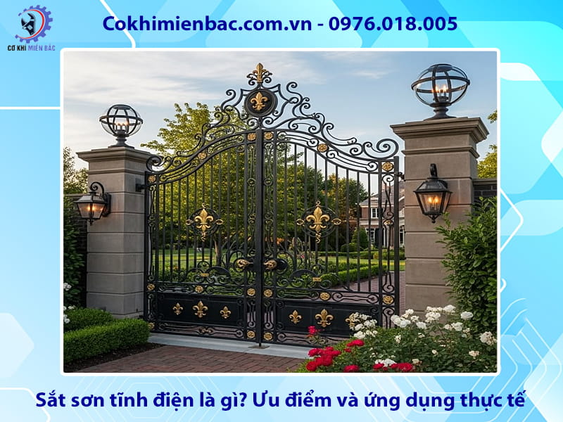 Sắt sơn tĩnh điện là gì? Ưu điểm và ứng dụng thực tế