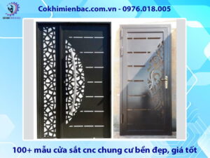 Tổng hợp 100+ mẫu cửa sắt cnc chung cư bền đẹp, giá tốt 2026