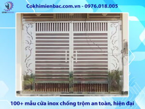 100+ mẫu cửa inox chống trộm an toàn, hiện đại năm 2026
