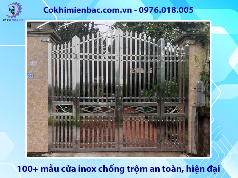 100+ mẫu cửa inox chống trộm an toàn, hiện đại năm 2026