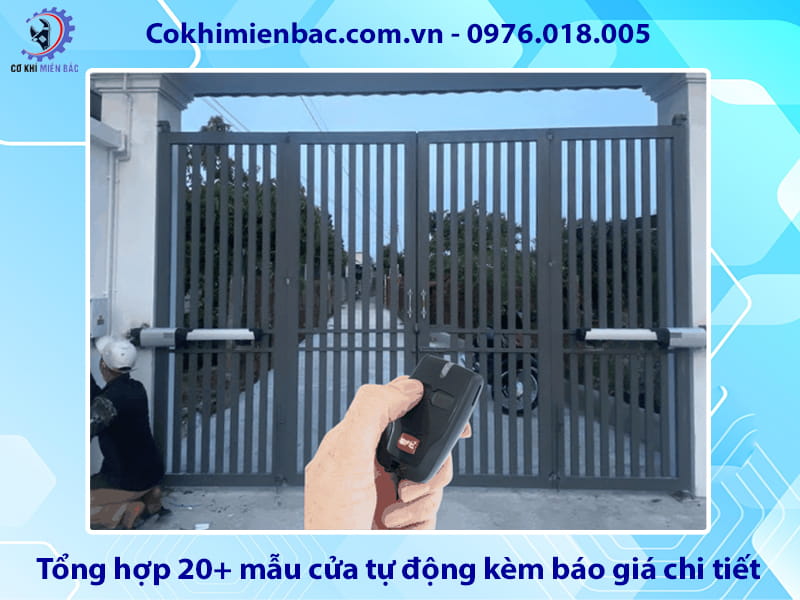 Tổng hợp 20+ mẫu cửa tự động kèm báo giá chi tiết 2026 Tổng hợp 20+ mẫu cửa tự động kèm báo giá chi tiết 2026