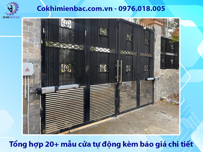 Tổng hợp 20+ mẫu cửa tự động kèm báo giá chi tiết 2026 Tổng hợp 20+ mẫu cửa tự động kèm báo giá chi tiết 2026