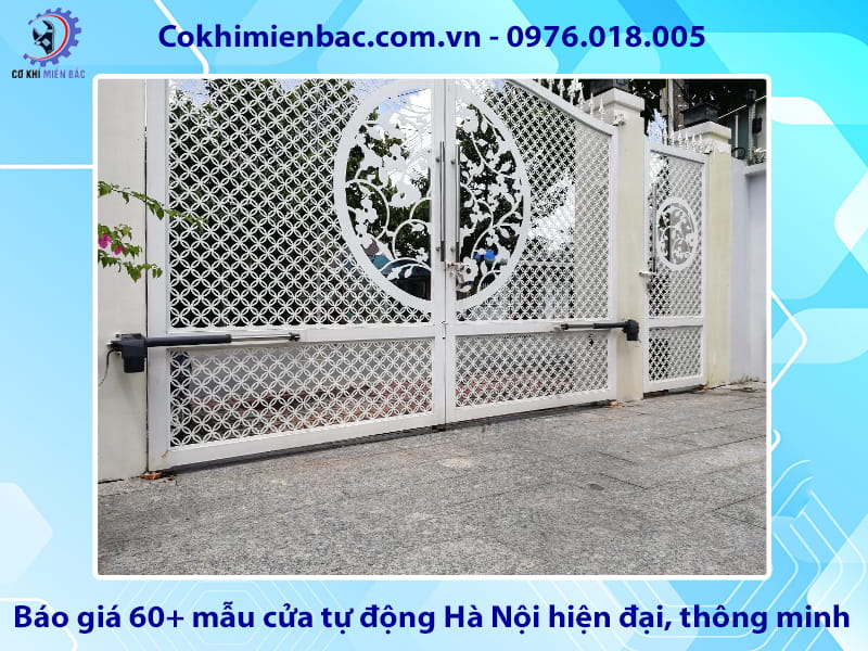 Báo giá 60+ mẫu cửa tự động Hà Nội hiện đại, thông minh, mới nhất