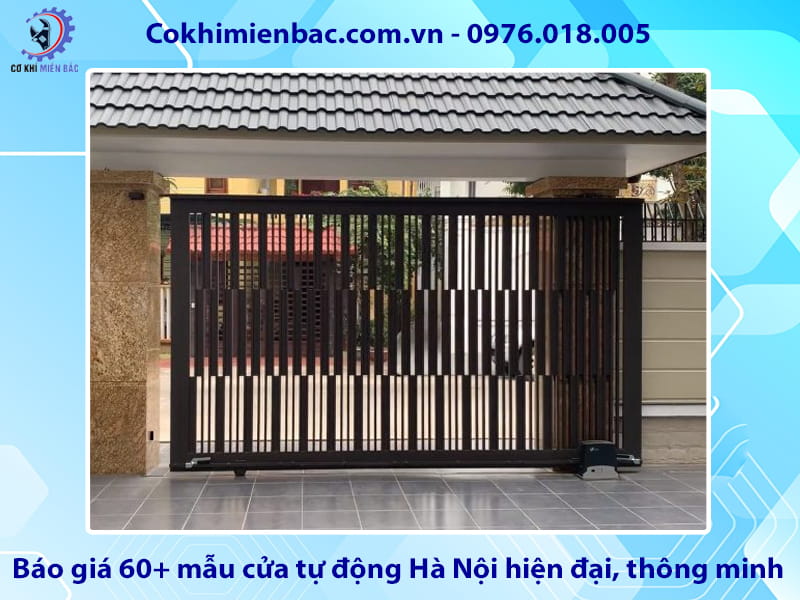 Báo giá 60+ mẫu cửa tự động Hà Nội hiện đại, thông minh, mới nhất