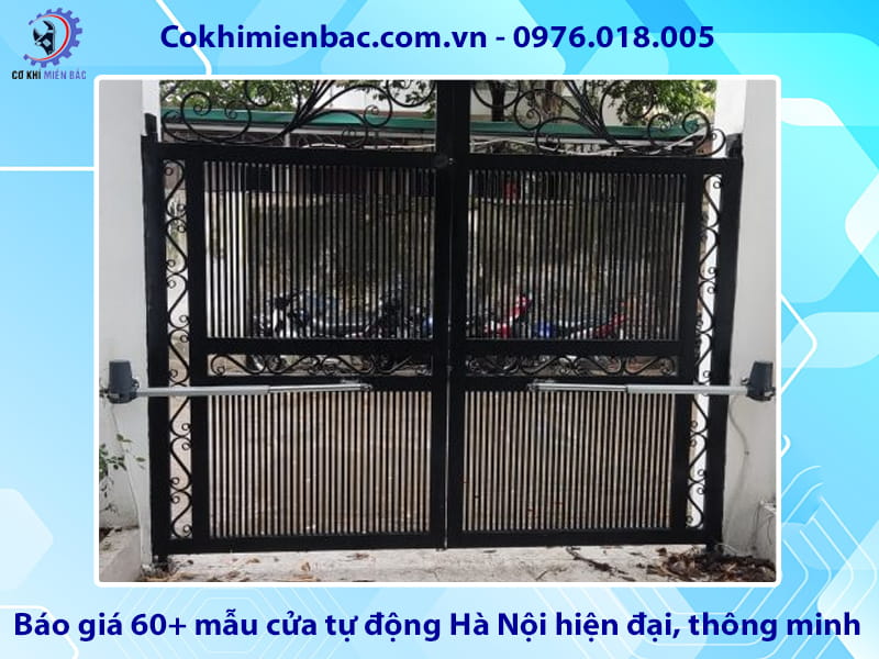 Báo giá 60+ mẫu cửa tự động Hà Nội hiện đại, thông minh, mới nhất