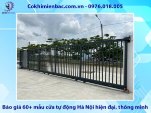 Báo giá 60+ mẫu cửa tự động Hà Nội hiện đại, thông minh, mới nhất
