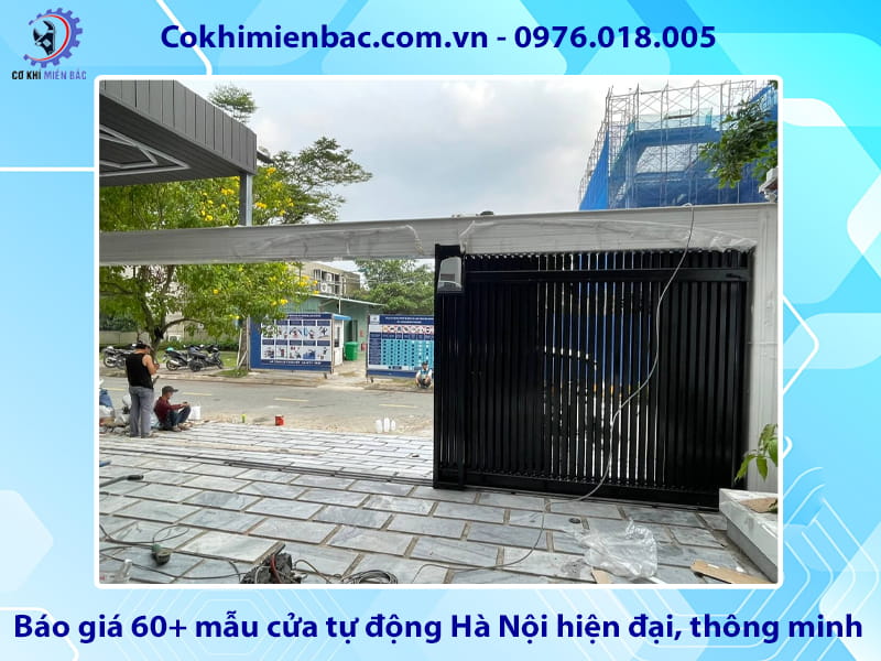 Báo giá 60+ mẫu cửa tự động Hà Nội hiện đại, thông minh, mới nhất