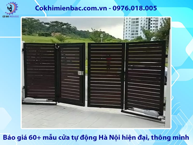 Báo giá 60+ mẫu cửa tự động Hà Nội hiện đại, thông minh, mới nhất