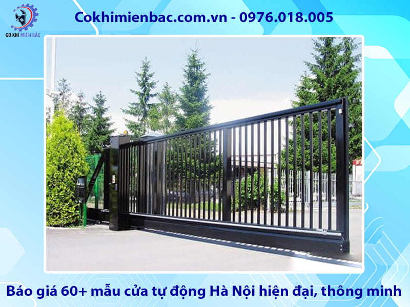 Báo giá 60+ mẫu cửa tự động Hà Nội hiện đại, thông minh, mới nhất