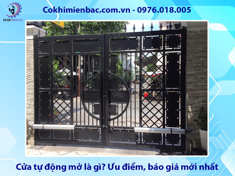 Cửa tự động mở là gì? Ưu điểm, báo giá mới nhất 2026