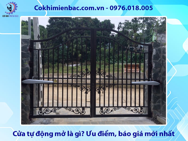 Cửa tự động mở là gì? Ưu điểm, báo giá mới nhất 2026