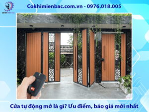 Cửa tự động mở là gì? Ưu điểm, báo giá mới nhất 2026
